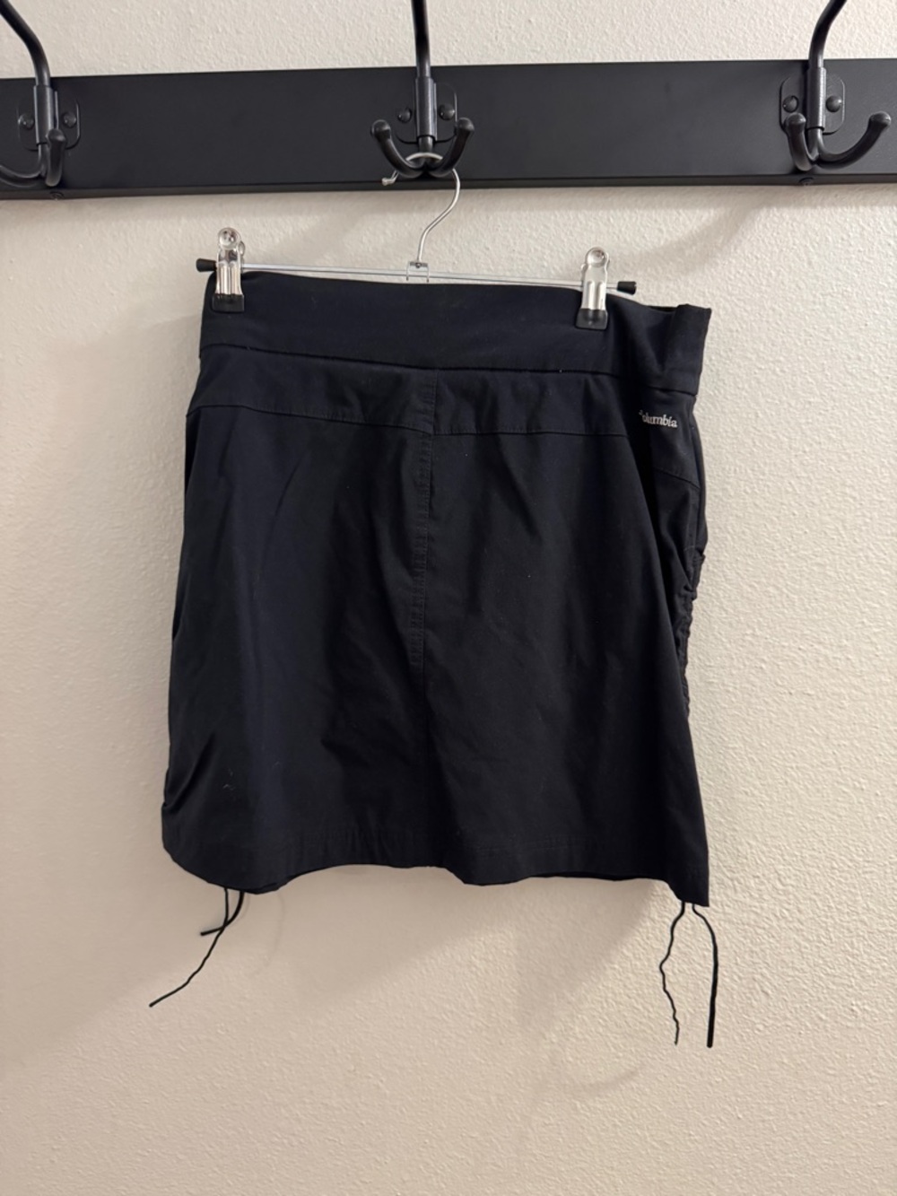 Columbia | Black Athletic Skort with Drawcord Hem